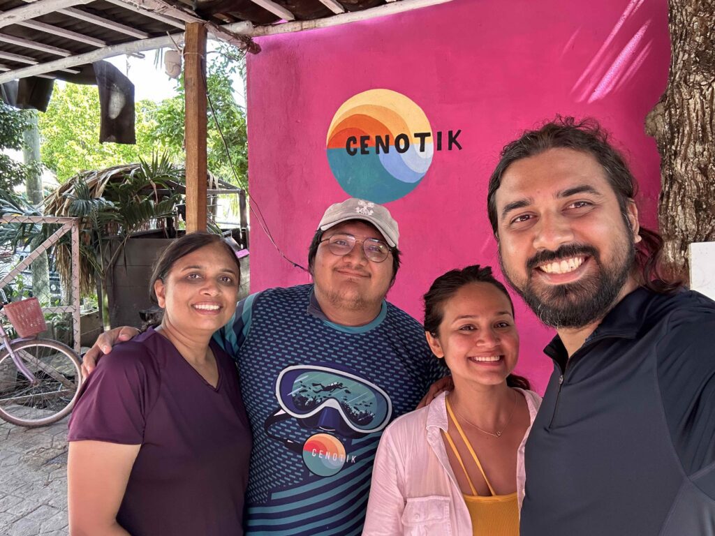 A group of people posing for a photo