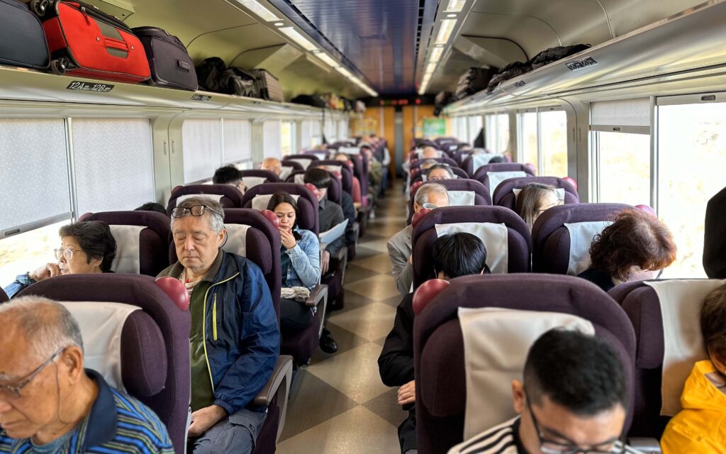 Train Journey to Noboribetsu Station