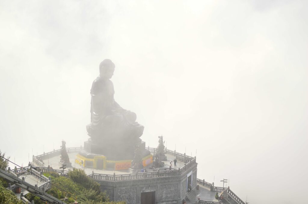 Amitabha Buddha statue in Sapa Vietnam